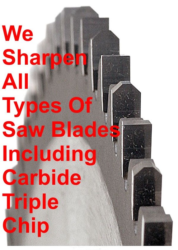 3 Types of Saw Blade Sharpening We Do